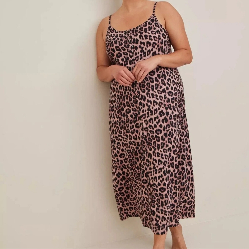Torrid Leopard Print Chemise